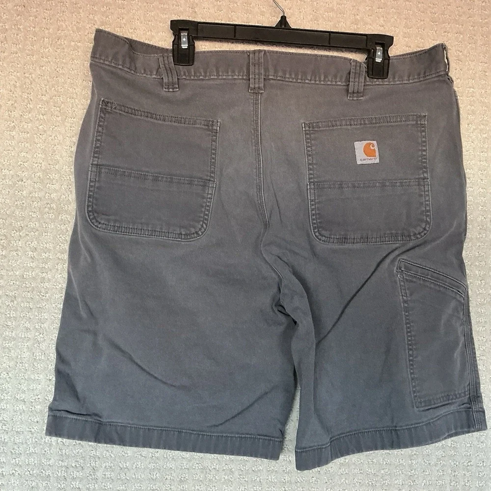 Carhartt relaxed‎ cargo fit shorts Men's SIze 40 Dark Grey Work Utility Cotton